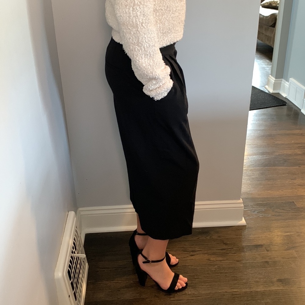 NWT Nine West Black Wide Leg Pants Size 2 - Picture 2 of 6